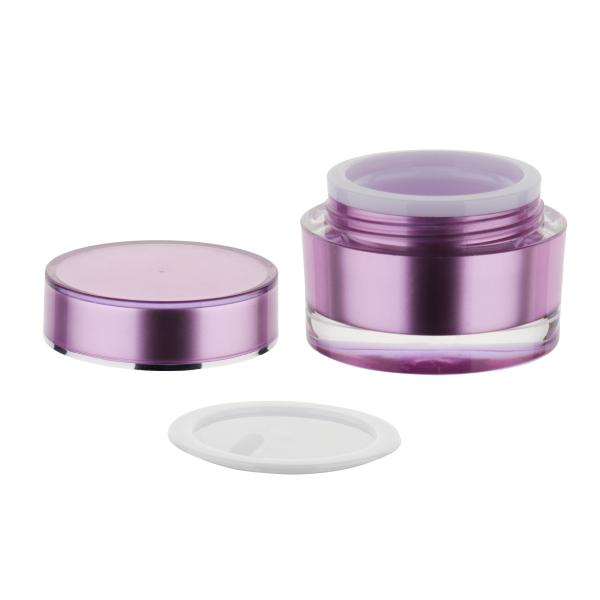 Acrylic Cosmetic Cream Containers 10g 20g 30g 50g Plastic Jars For Lotion and Eye Cream