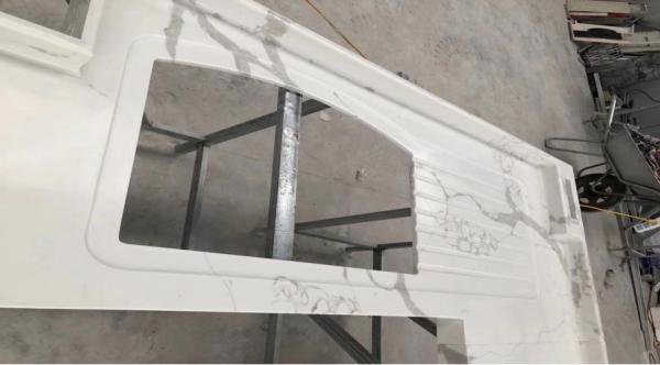7.5kw/7.5kw/5.5kw Edge Grinding Special Shaped Cnc Stone Engraving 3000x1800mm