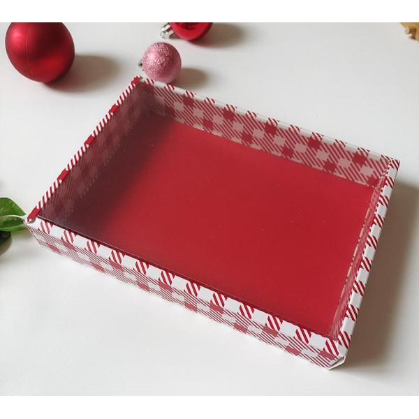 Christmas Candy Gift Paper Boxes With Festive Designs For Cookies And Small Gifts