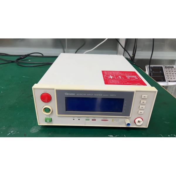 Chroma 19073 Hipot Tester with 1M to 50G Insulation Resistance 5kV AC and 6kV DC Output Fast Cut-off 0.4ms