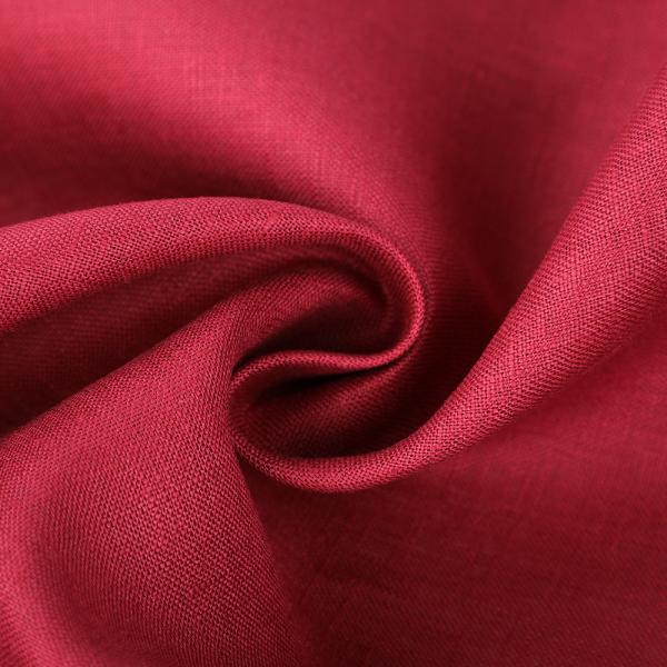 China New Design Cheap Price Great Sweat Absorption Soft 9*9 Pure Linen Fabrics for Girls Women Men Fabric for Clothing