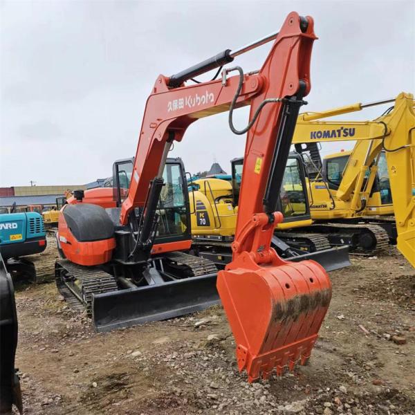 Compact Used Excavator Equipment Kx183 Flexible 8 Ton Mini Excavator