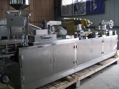 304 de aço inoxidável máquina de embalagem automática da bolha para o PVC de Alu/bolha de Alu Alu