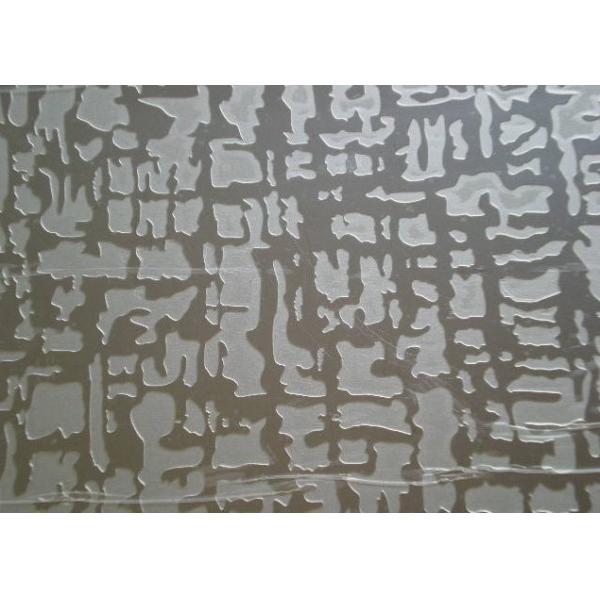 304 430 304L 316 316L Placa decorativa de acero inoxidable Placa grabada laminada en frío