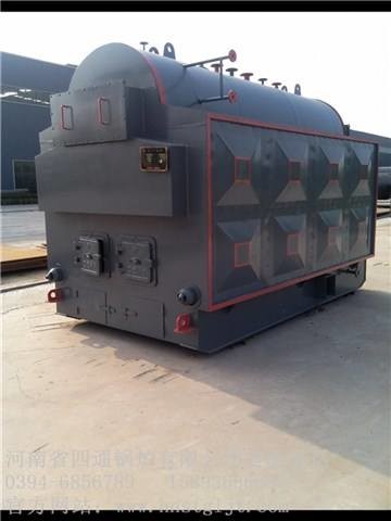 DZH Pellet Coal Burning Boiler , Electric Coal Fired Residential Boiler Low Emission