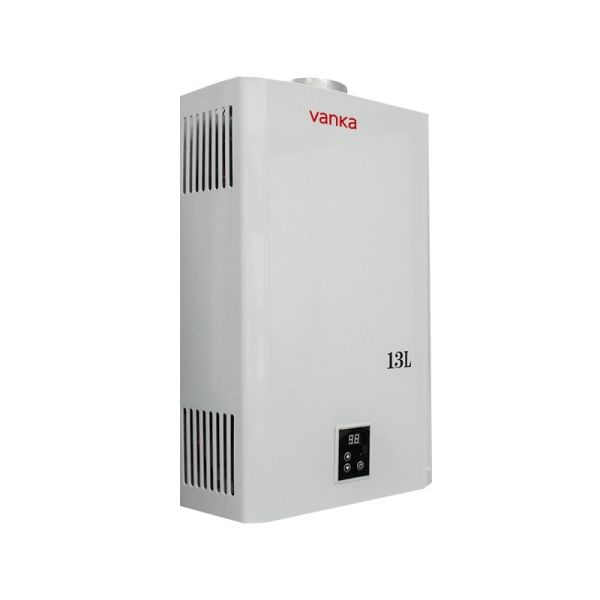 13L Modern Chimney Style LPG Flue Gas Water Heater CE Certified For Home Hotel Apartment And Commercial Use