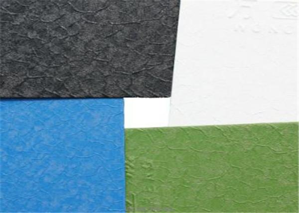 Revestimento Textured de couro do pó da água amigável de Eco para o potenciômetro ou as bandejas