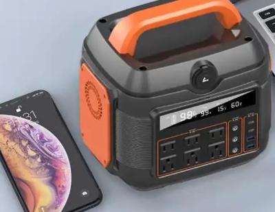 Multifunctional Lithium Portable Power Station 600W Lifepo4 Battery For Camping