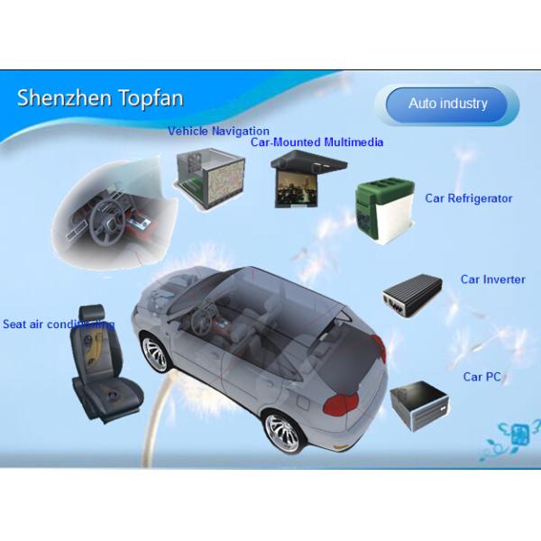 18mm Micro Blower Plastic Cooling Fans For Audio Equipment , Lightweight