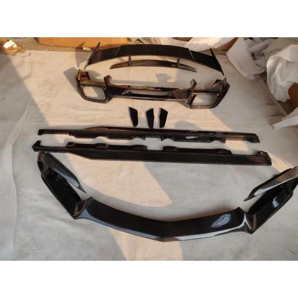 Para el Mercedes AMG GT Fibra de carbono Kit de carrocería AMG GT Fibra de carbono delantera del difundidor de labios