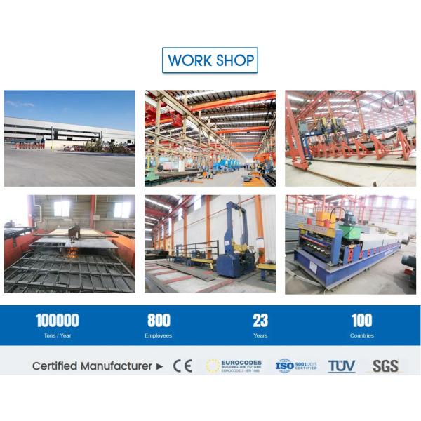 Pre Fabricated Steel Agricultural Buildings Large Agricultural Shed Q345 Q235