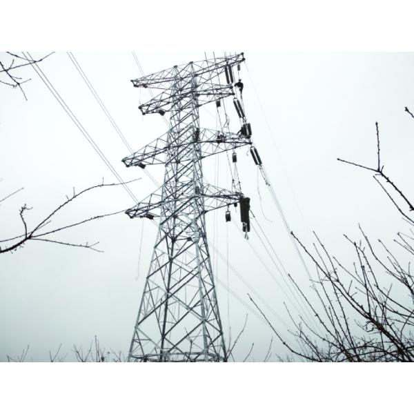Transmission Electric Power Angle Steel Tower