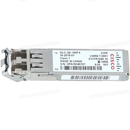 Cisco Switch Fiber Module GLC-GE-100FX   1310 nm,2 km,MMF 100BASE FX SFP