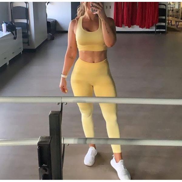 Сплошной цвет Legging фитнеса колготков бежать активные гетры носки