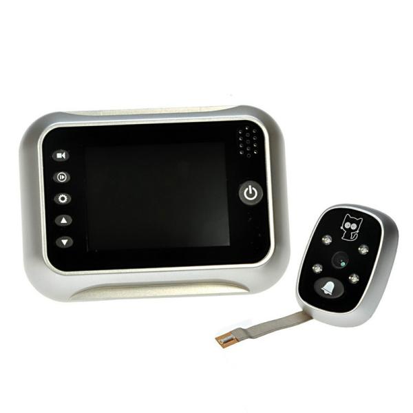 3.5 inch Screen Digital Door Peephole Viewer Camera 120 Degree Wide Angle Video Doorbell Phone Door Eye IR Night Vision
