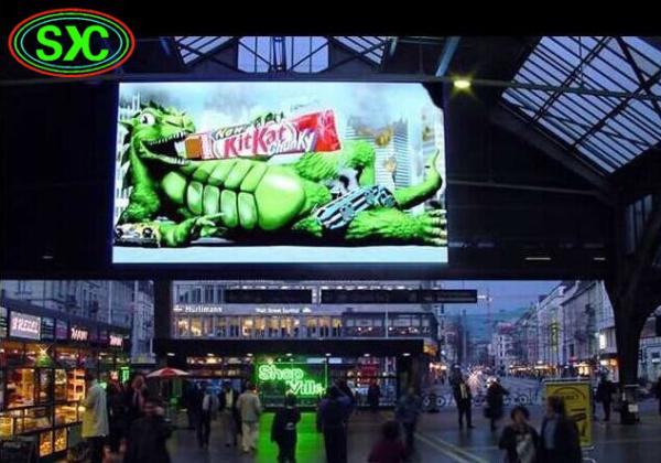 Rideau d'intérieur adversiting le forstadium polychrome/station de p4.81led screen250*250mm