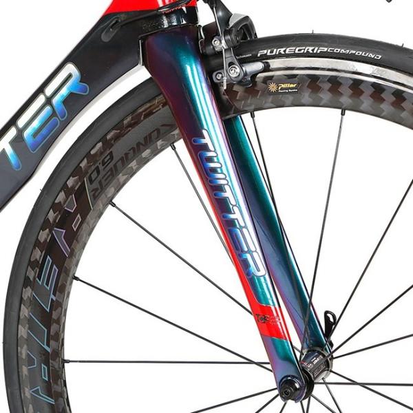 кабель wheelsets углерода скорости велосипеда 22 дороги волокна углерода велосипеда 700C полностью внутренний