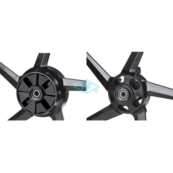 Yamaha YBR125 Aftermarket Motorcycle Wheel Parts With Disc / Drum Brake Hub