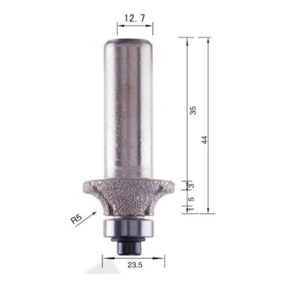 Меля бит пальца диаманта Masonry филируя на кварц 66mm