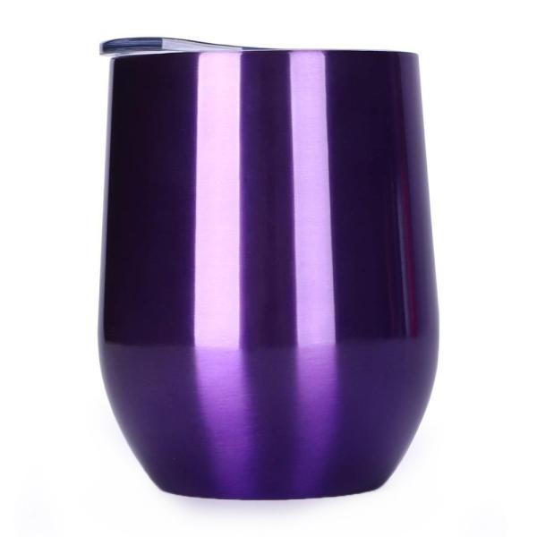 Stemless Stainless Steel Coffee Cup 9oz 12oz Eco Friendly Travel Insulated Cup