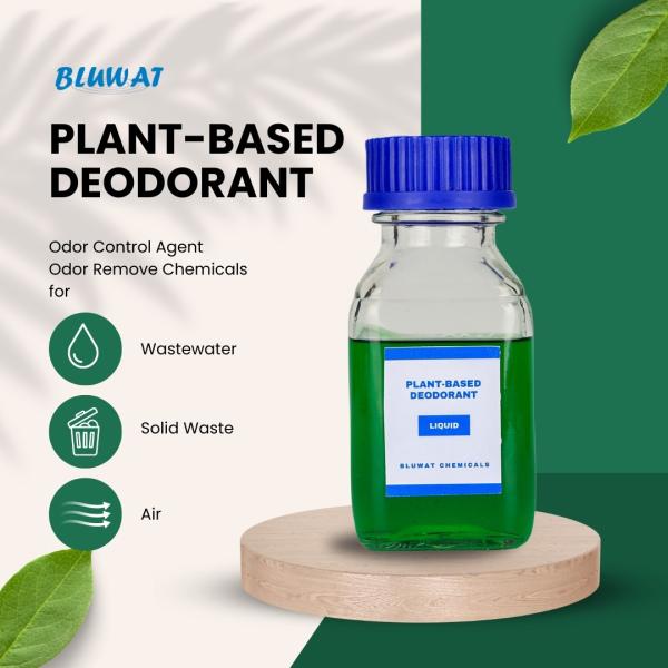 Multipurpose Plant-Based Deodorant High-Performance For Sewage Treatment Plants