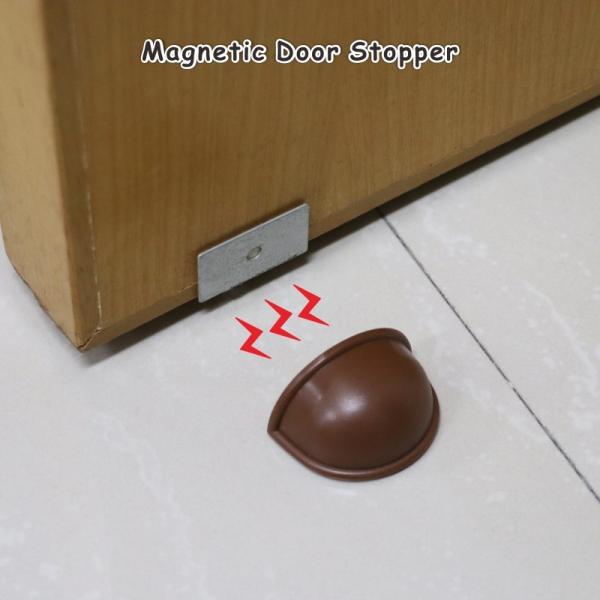 Multicolor Magnetic Plastic Door Wedge Strong Adhesive For Bedroom