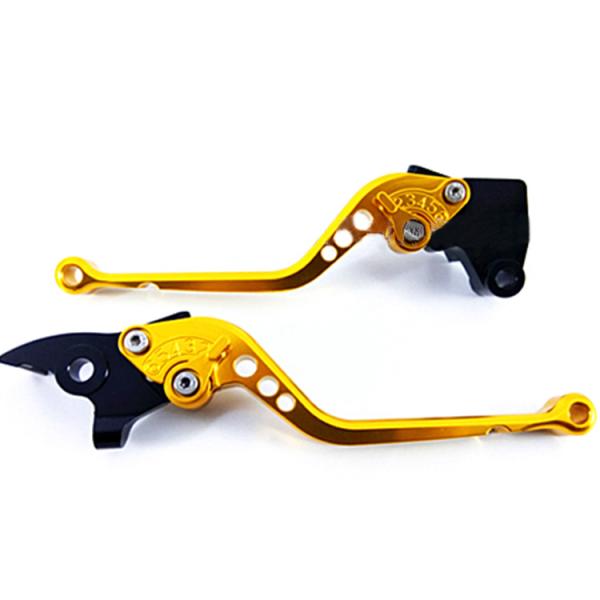 Customizable Logo Aluminum CNC Adjustable Long Brake Clutch Levers for Royal Enfield 500
