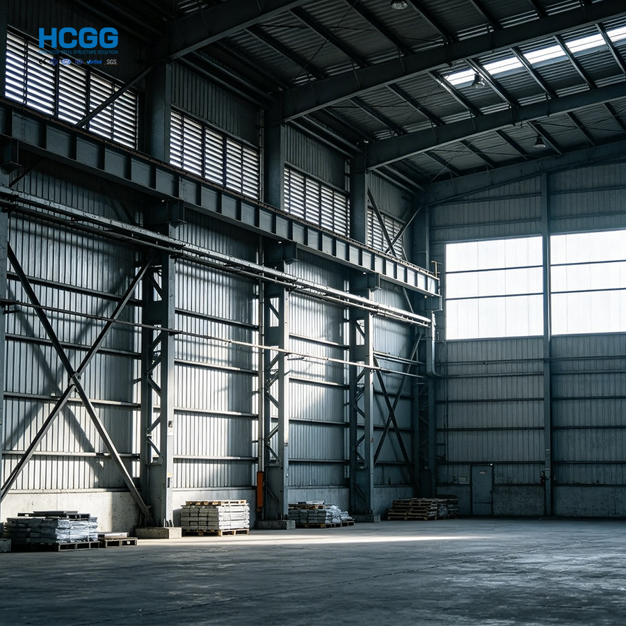 Customizable Industrial Steel Building options offering space utilization and robust frameworks for various industrial applications