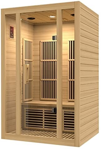 Single Large Computer Control Panel Commercial Custom Sauna Luxury Dry Steam Bath