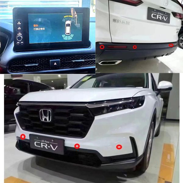 Honda CRV Front Rear Parking Sensor System with OE Screen Radar Reversing Assist