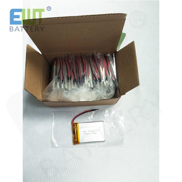 LP433450 3.7V 750mAh Li-Polymer Power Cell with Over Discharge Protection