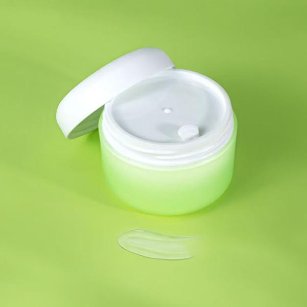 Plastic PP Cream Jar 50g 100g 200g Customizable Cosmetic Packaging