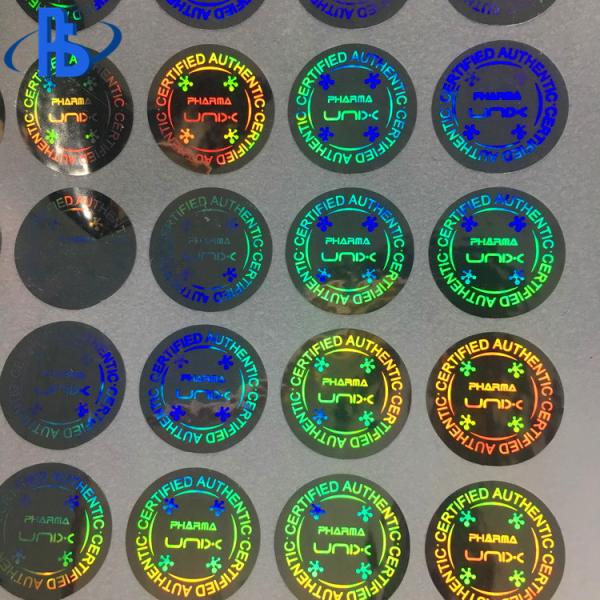 Waterproof Polyester Single Sided Security Hologram Stickers