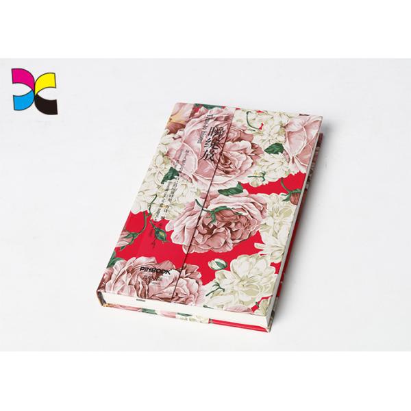 Fashional Office Custom Made Sewing Binding Notebooks With Ribbon , Headband
