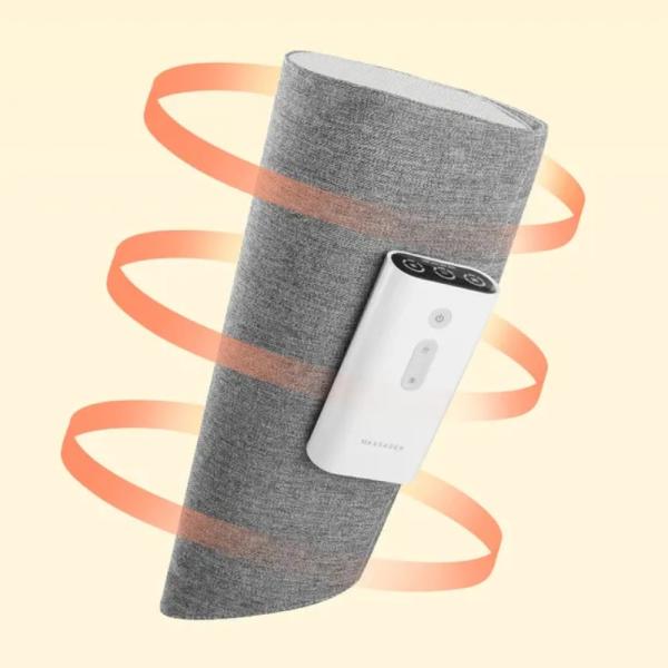 Wireless Air Compression Leg Massager Pressotherapy Electric Vibration Knee And Leg Massager