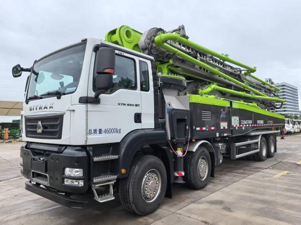 ZOOMLION 62m Pump Truck with SITRAK Chassis and High Theoretical Concrete Output of 180m3/h