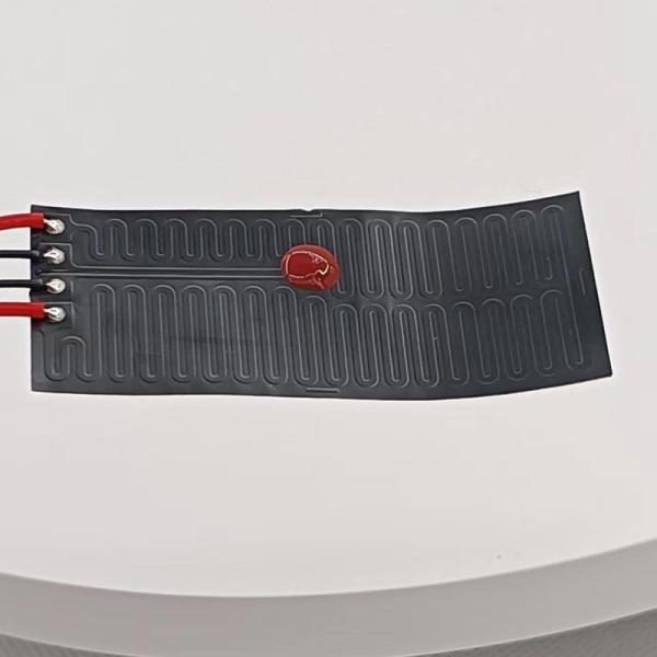 Custom Electric Polyimide Heating Film With Yellow Black Color