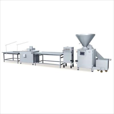 Multifunction Commercial Sausage Making Machine Filler And Tying Production Line