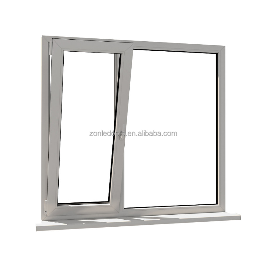 Zonle Custom House Windows Modern Design Double Glazed Windows Australia Standard Aluminium Sliding Window