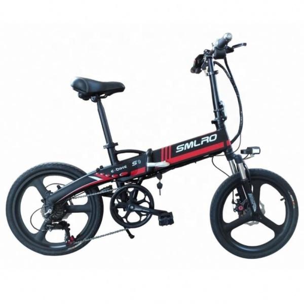 Lightweight 20 Inch Electric Bike 48V 350W Folding Type CE Certification