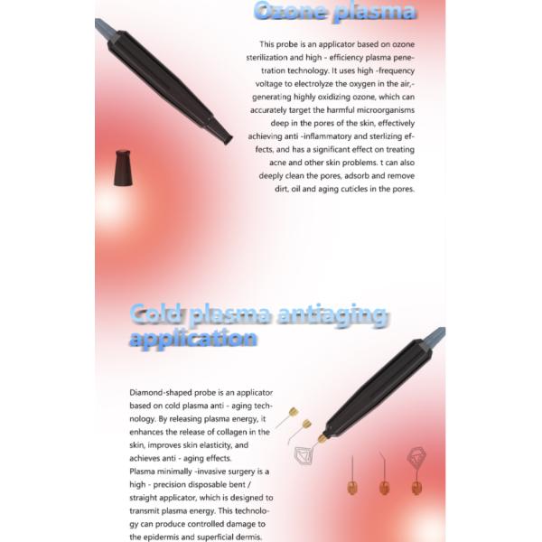Cool Plasma Machine For Wrinkle Removal Skin Rejuvenation Body Care