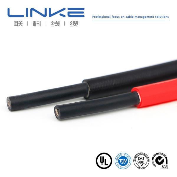Tinned Copper XLPE Insulation Photovoltaic Cable 600V/1000V for Solar Power Stations