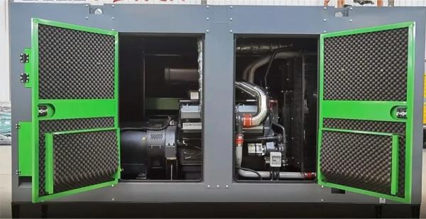 Tipo quieto gerador 1500/1800Rpm 230/400V diesel pequeno de 550Kw