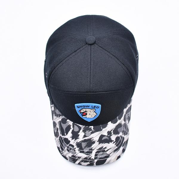 Oem Wholesale Rubber Patch Baseball Cap Custom Logo Embroidered 7 Panel Baseball Hat Manufacturer