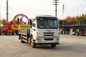 Caminhão montado bomba de linha de betão 100m3/H bomba de betão diesel diesel
