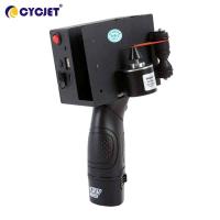 Altura Handheld portátil 100DPI da cópia da impressora a jato de tinta 12.7mm da caixa da caixa