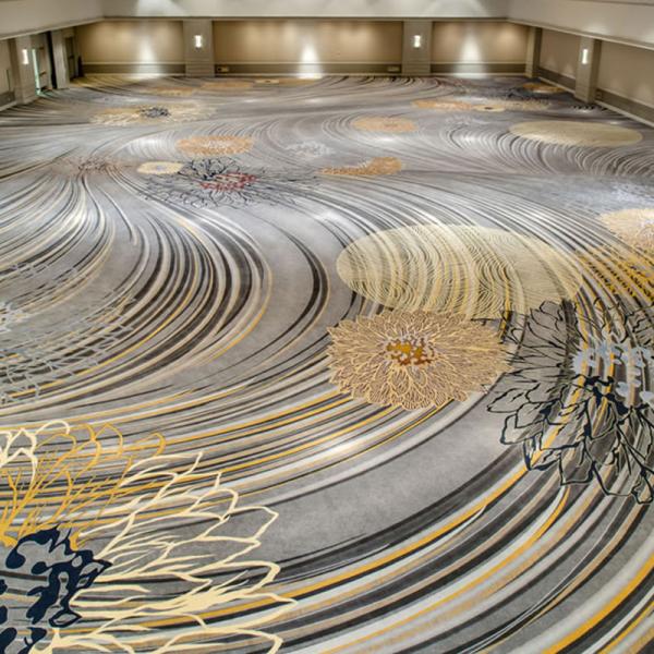 Axminster Carpet for Hallway in 5-star Hotel Guest Room Function Made by Machine