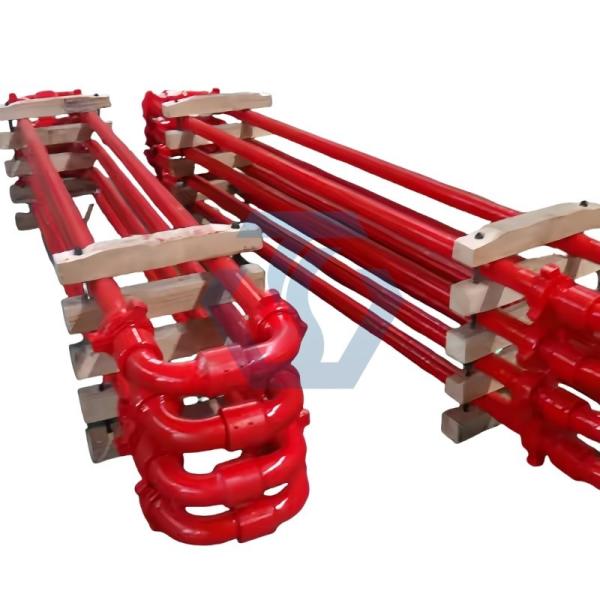 API 6A Cementing Tubing Straight Pipe Swivel Pup Joint Acid Fracturing Hose Loop For Oilfield