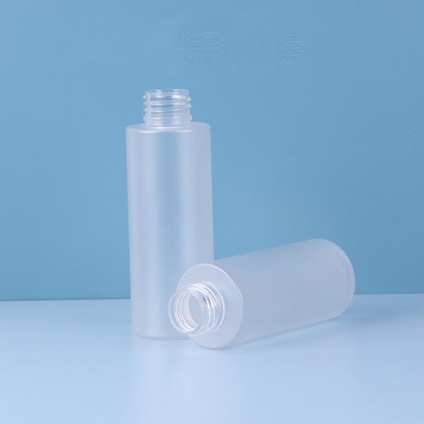SCREW CAP Customized 100ml 120ml 150ml 200ml PET Plastic Empty Toner Bottle for Face Lotion and Cosmetics Custom Colors
