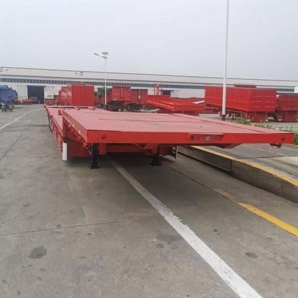 Removable Side Wall Flatbed Semi Trailer For Heavy Duty Transportation